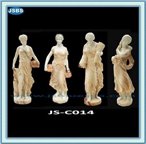 Hand Carved Nude Woman Marble Statue Natural White Marble Statues From