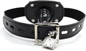 Amazon YiFeng Lockable Dildo Penis Mouth Gag With Lock Bondage