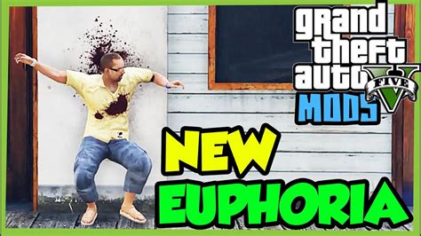 New Euphoria Mod Rdr Mp For Gta Gta V Mods Gameplay Test Youtube