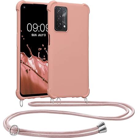 kwmobile Hülle kompatibel mit Oppo A74 A54 Silikon Handyhülle mit