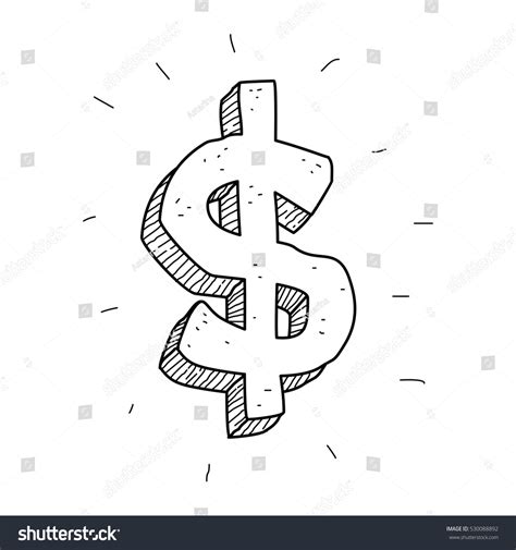 Money Sign Drawing