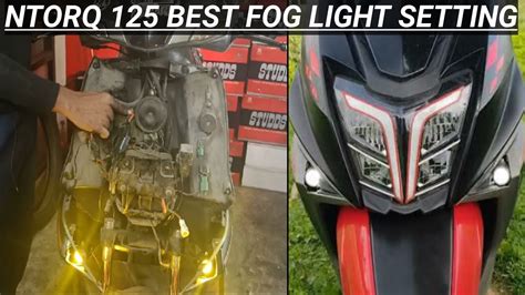 How To Install Mini Drive On Ntorq Best Fog Light Settings Youtube