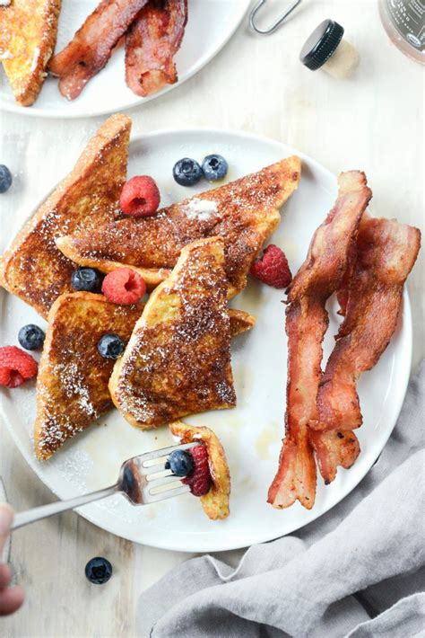 Cinnamon Sugar Crusted French Toast Simply Scratch