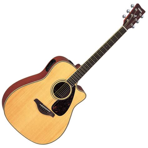Disc Yamaha Fgx720sca Electro Acoustic Guitar Natural Gear4music