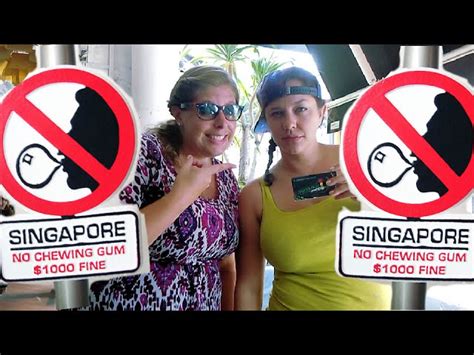 Did you know? Chewing gum is banned in Singapore – Exquisite Goods