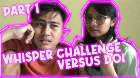 WHISPER CHALLENGE Kocak Sampe Ngakak Ngonten Bareng Pacar 1