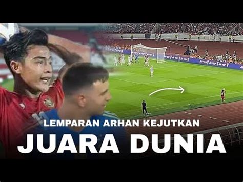 Lemparan Arhan Viral Sedunia Kejutan Tak Terduga Yang Terjadi Di