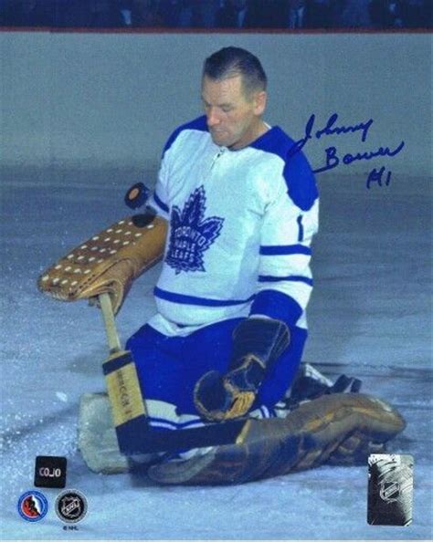 Johnny Bower Maple Leafs Hockey Toronto Maple Leafs Hockey Maple Leafs