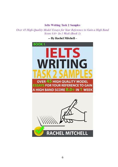 Ielts Writing Task 2 Samples Over 45 High Quality Model Essays For Your