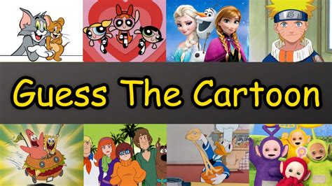 Guess The Cartoon Series Quiz YouTube