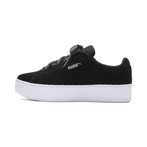 Baskets Puma Basket Vikky Platform Ribbon Puma Sneakers Femme