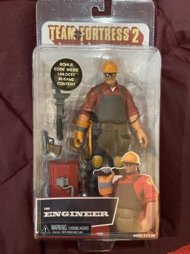 NECA Team Fortress 2 Red Engineer Action Figure New In Box EBay