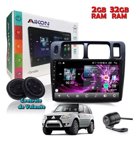 Central Multim Dia Pajero Tr Gps Carplay Wifi Frete Gr Tis