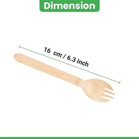 160 Mm Wooden Spork Disposable Wooden Spork Manufacturer Importer