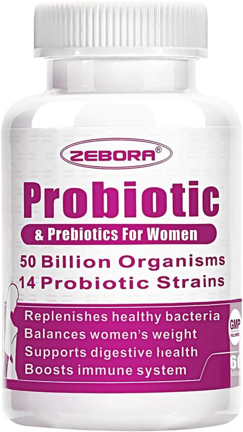 Probiotics For Women 50 Billion Cfu 14 Strains Supports Vaginal