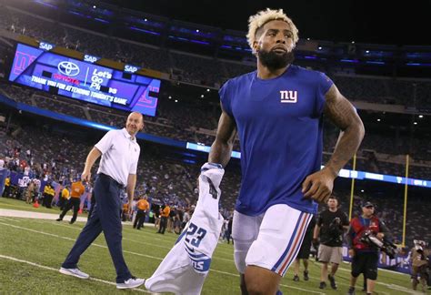 How Much Has Giants Odell Beckham Been Fined In Career After Dog