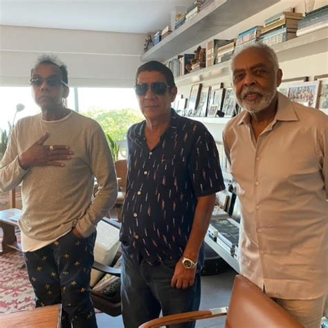 Zeca Pagodinho Registra Encontro Gilberto Gil E Jorge Ben Jor