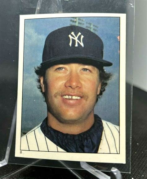 Topps Stickers Rich Goose Gossage New York Yankees A Ebay