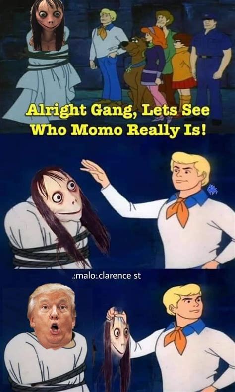 Momo Scubs Trump | Momo Challenge | Know Your Meme