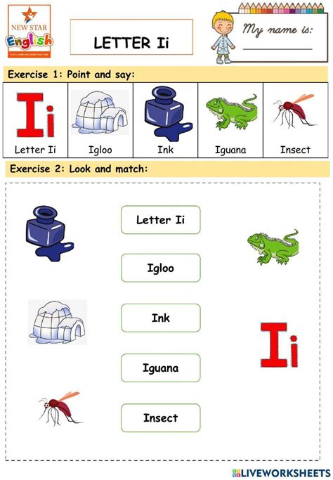 Ready 5a Letter Ii Worksheet Live Worksheets