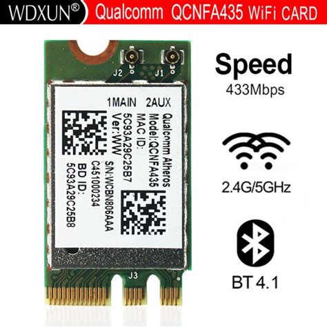 Wireless Adapter Card For Qualcomm Atheros Qca9377 Qcnfa435 80211ac 2