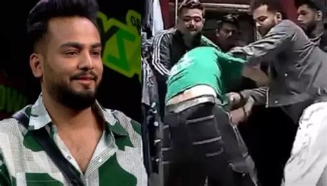 Bigg Boss OTT Winner Elvish Yadav Brutally Beats Youtuber Sagar