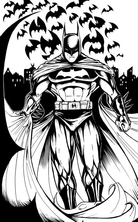 Batman Line Drawing At Getdrawings Free Download