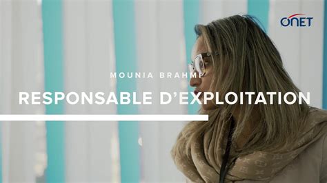 Mounia Brahmi Responsable d exploitation Onet Propreté et Services