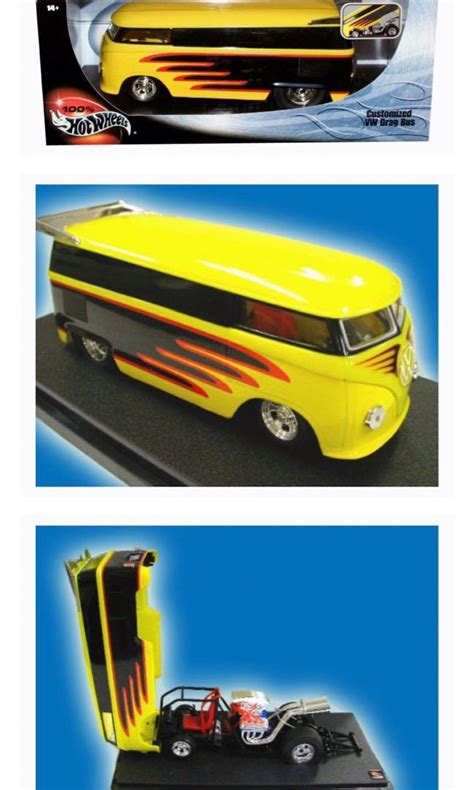 Hot Wheels Customized Volkswagen Drag Kombi Hobbies Toys Memorabilia Collectibles Vintage