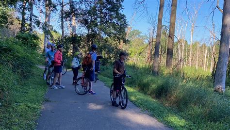 Bike Bird The Vadnais Snail Lakes Grass Lake Regional Parks Saint