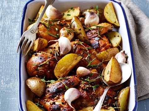 Poulet R Ti Lail Et Aux Pommes De Terre Recette De Poulet R Ti L