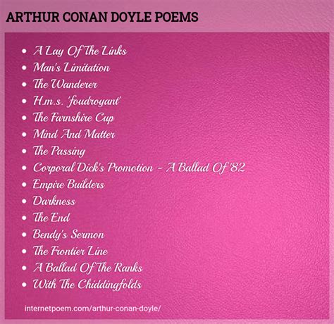 Biography Of Arthur Conan Doyle