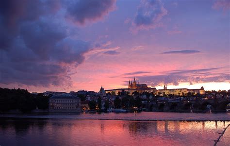 Sunset In Prague 3 Free Photo Download Freeimages