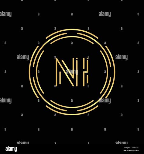 Initial Letter Ni Logo Design Vector Template Digital Abstract Ni