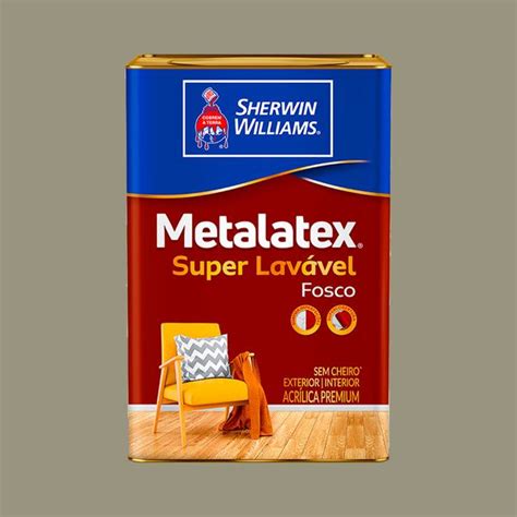 METALATEX FOSCO PERFEITO SUPERLAVÁVEL CONCRETO 18L TINTAS PALMARES