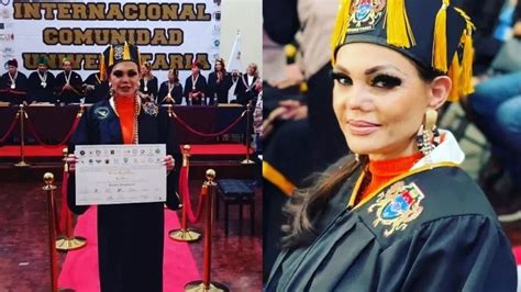 Carmen Campuzano Recibe Doctorado Honoris Causa Y Lo Presume En Redes