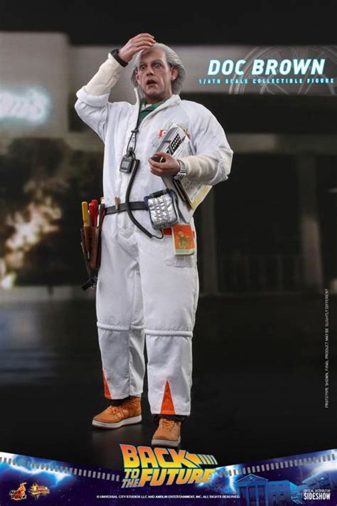 Hot Toys Back To The Future Doc Brown Standard Ver Mms Scale Action Figure Sugo Toys