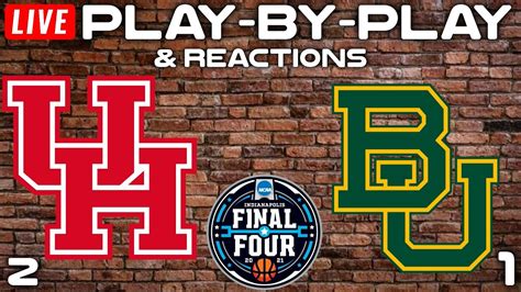 Houston Vs Baylor Live Play By Play And Reactions Youtube