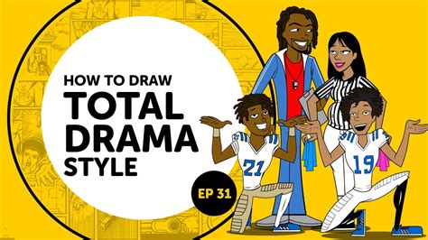 How To Draw Total Drama Style Ep31 Youtube