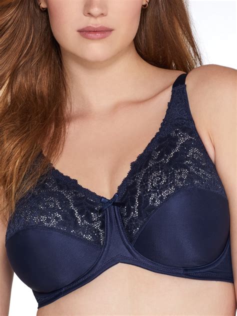 Lilyette By Bali Minimizer Underwire Bra Womens Full Coverage Seamless