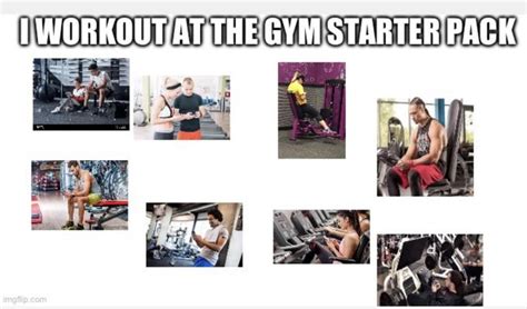 I Workout At The Gym Starterpack R Starterpacks Starter Packs