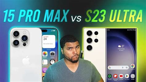 iPhone 15 Pro Max vs Galaxy S23 Ultra // THERE IS ONLY ONE WINNER! 👀