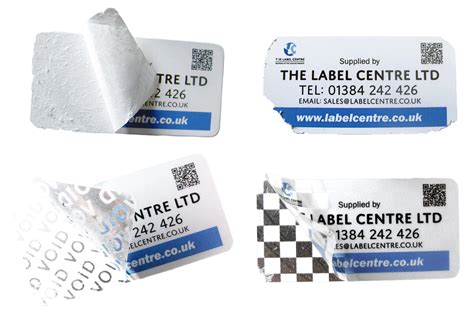 Security And Tamper Evident Labels The Label Centre