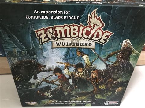 Zombicide Black Plague Wulfsburg Expansion Hobbies And Toys Toys