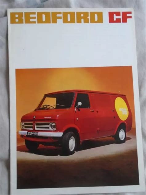 Bedford Cf Van Brochure Oct Uk Market Picclick Uk