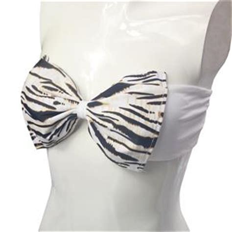 Sexy Colorful Strapless Bowknot Design Bikini Bra BK10544