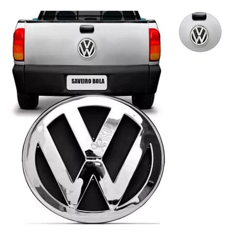 Emblema Volkswagen Tampa Traseira Saveiro Bola At