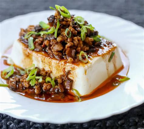 Steamed Tofu With Minced Meat Tallypress