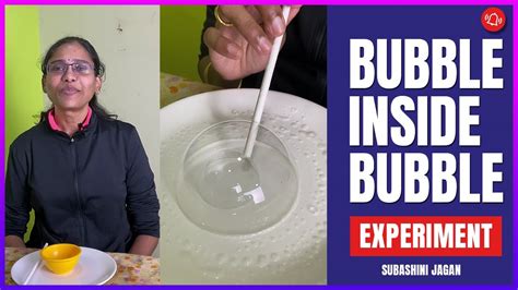 🧼bubble Experiment 😂 Vera Level🔥🔥 ~ Subashini Jagan Tamil Subashinijagan Youtube