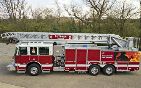 Sutphen SLR 108 Aerial Ladder | CustomFIRE